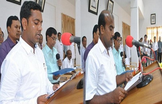 CPI-M candidates of Pratapgarh and Surma constituency take oath